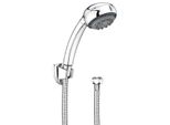 Con:P Set Doccia OCEAN-CARBALLO Cromo, 8 Tipi Di Getto, SA330695