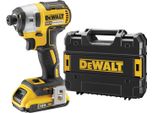 Avvitatore A Impulsi A Batteria Dewalt DCF887D2-QW 18 V / 2,0 Ah Xr Li-Ion - Set Comprendente Batterie, Caricabatterie E Scatola Tstak - Senza Spazzole