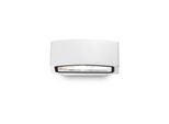 Applique Moderna Andromeda Alluminio Bianco 1 Luce E27