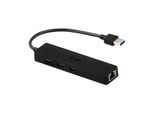I-TEC I-Tec Advance Usb 3.0 Slim Hub A 3 Porte + Adattatore Gigabit Ethernet