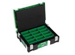 Hikoki Hik-System Valigetta I Con 3 Scatole Di Inserimento - Sistema Di Scatole Impilabili