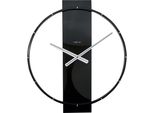 Orologio Da Parete Nextime Carl Nero 58,5 X 50,5 Cm