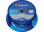 Verbatim Datalife - 25 X BD-R - 25 Gb 6X - Spindel