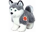 Teddy Hermann Husky, Kuscheltier, Stofftier, PlüSchtier, Hund, Stehend, PlüSch, Grau Weiß, 23 Cm, 92701