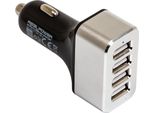 Realpower Realpower 176636 Caricatore Per Dispositivi Mobili Smartphone, Tablet Nero, Argento Accendisigari Auto