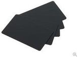 Evolis - PVC-U Cards - 30 Mil Mattschwarz - 86 X 54 Mm - 500 Karte(N) (C8001)