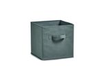 Cestino Organizer Grigio 26 X 26 X 26 Cm, Zeller