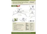 Sunne PRO300S Montaggio A Progetto A Soffitto Bianco