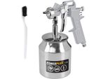 Pistola A Spruzzo Ad Aria Compressa Pistola A Spruzzo + Tazza Da 750 Ml Varo Powerplus - Pistola A Spruzzo A Ventosa - 750 Ml