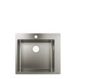 Lavelli Hansgrohe - Lavello A Incasso S711-F450, Acciaio Inox 43301800