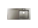 Lavello 450 Con Scolapiatti A Sinistra, S717-F450