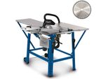 Sega Da Banco Scheppach TS310 | Collegamento 230V | Potenza 2200W | Lama Ø315Mm | Altezza Di Taglio 83 Mm | Con Prolunga Del Tavolo, Seconda Lama |