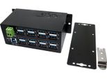 Exsys EX-1113HMS, Usb 3.2 Gen 1 (3.1 Gen 1) Tipo-B, Usb 3.2 Gen 1 (3.1 Gen 1) Tipo-A, 5000 Mbit/S, ČErná, Usb, 7 - 24 V