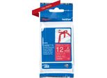 Brother TZE-RW34 Nastro Per Etichette Oro Su Rosso