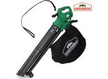 Gardebruk® Soffiatore Foglie Aspiratore Trituratore Elettrico 3In1 3000W Tracolla Ruote Sacca 45L Soffia Foglie Giardino Aspirafoglie Aspira Fogliame