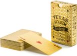 Carte Da Poker Oro Carte Da Gioco In Pvc Carte Di Plastica Poker Mazzo Di Plastica Impermeabile Lamina D'oro