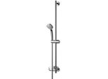 Ideal Standard Idealrain - Set Di Soffioni Doccia 80, 3 Getti, Asta E Tubo Flessibile, Cromo B9504AA