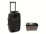 Omnitronic Altoparlante Portatile MES-12BT2, Incl. Batteria Ricaricabile