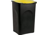 Stefanplast Pattumiera 50L Mit Con Coperchio Bidone Rifiuti In Plastica Raccolta Differenziata