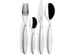 Guzzini Feeling Set Di Posate 24 Pezzi Bianco