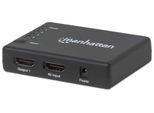 Manhattan 4K 4-Port Hdmi Splitter 4K@30Hz Adattatore Di Alimentazione Nero
