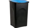 Stefanplast Pattumiera 50L Mit Con Coperchio Bidone Rifiuti In Plastica Raccolta Differenziata