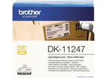 Brother DK-11247 - Nero Su Bianco - 103 X 164 Mm 180 Etichette (1 Rotolo X 180) Etichette - Per Brother QL-1050, QL-1060N, QL-1100