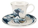 Goebel Katsushika Hokusai - Die Welle - Silber...