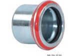 Geberit 20214 Mapress Tappo Acciaio Al Carbonio D22