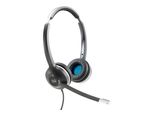 Cisco 532 - Cablato - Ufficio/Centro Chiamate - 50 - 18000 Hz - 103,2 G - Cuffie - Nero - Grigio