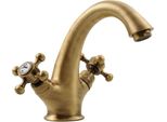 Sapho Reitano Rubinetteria Antea - Miscelatore Per Lavabo Antea Con Bocca Di Erogazione, Bronzo 3276