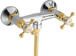 Miscelatore Per Doccia, Nostalgia Retrò, Miscelatore Per Doccia Antea, Profilo Cromato, Oro
