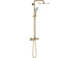 Sistema Doccia Con Miscelatore Termostatico Grohe Euphoria System Oro 26075GL0