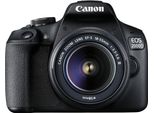 Canon Eos 2000D Kit Nero Wlan Fotocamera Reflex Digitale