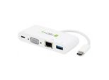 Techly IADAP-USB31-DOCK2 Techly Usb 3.1 Type-C Adapter Auf Usb3.0/Vga/Rj45/Typc