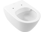 Villeroy & Boch Subway 2.0 Wc à Fond Creux, Ovale, Sortie Horizontale, Directflush, 370X560X365Mm, 5614R0T2, 5614R0T2