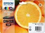 Epson C13T33374021 Multipack 33 Arancia Cartuccia Inchiostro Stampante 5 Colori