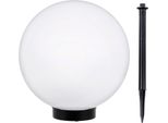 Lampada A Globo Solare Globo Luminoso Globo Solare Lampada Da Giardino Sensore Crepuscolare Bianco