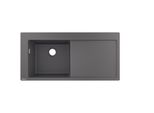 Hansgrohe Lavello Da Incasso 450 Con Scarico A Destra, S5110-F450 Grigio Pietra