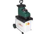 Gardebruk® Biotrituratore Elettrico Silenzioso 3100 W Triturare Rami Contenitore 60L Cippatore Tritatutto Da Giardino