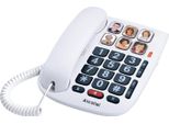 Alcatel Max 10 Telefono Cablato Per Anziani Bianco Con Tasti Grandi Facile Da Usare