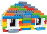 Marioinex Blocchi Da Costruzione Junior - Blocchi Da Costruzione Colorati 140 Pezzi