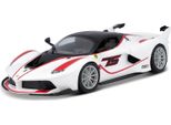 Automodello Bburago - Ferrari FXX-K #75 (Bianco, Scala 1:24)