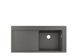 Hansgrohe Lavello Da Incasso 450 Con Scarico A Sinistra, S514-F450 Grigio Pietra