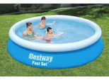 Set Da Piscina Bestway Fast Set™, Rotondo, Con Pompa Filtro 366 X 76 Cm 57274