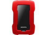 Adata HD330 External Hard Drive 2000 Gb Red