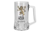 Boccale Da Birra In Vetro Di Game Of Thrones Logo Lannister