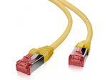 Helos 118014 Helos Cavo Patch S/Ftp Cat 6 Giallo Rete 10M