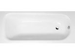 Laura Vasca Rettangolare Con Piedini 160 X 70 X 39 Cm, Bianco