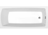 Vasche Da Bagno Polysan - Vasca Rettangolare Lily, 1400X700X390 Mm, Bianco 72201